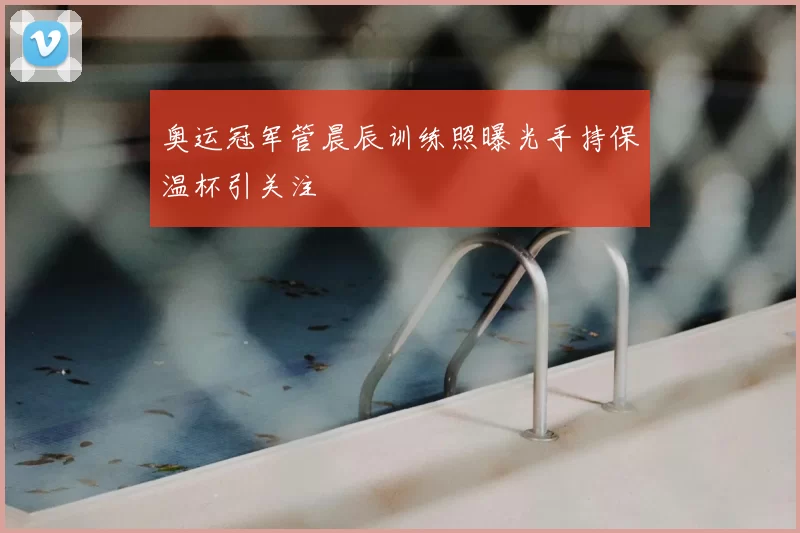 奥运冠军管晨辰训练照曝光手持保温杯引关注